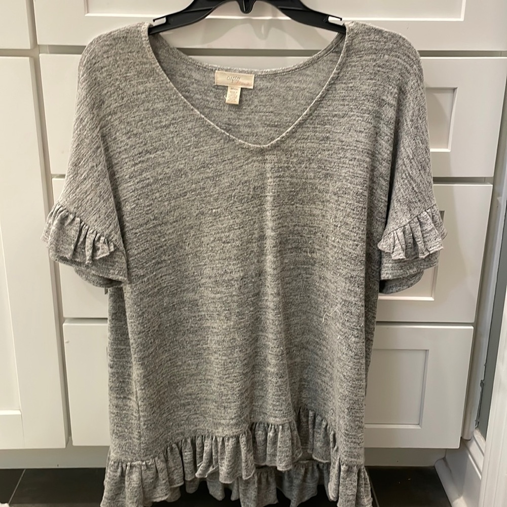 Ruffled blouse